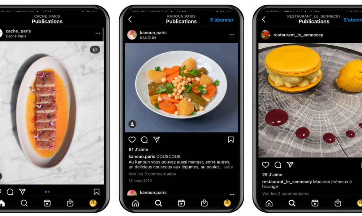 Comment rendre votre restaurant compatible avec Instagram