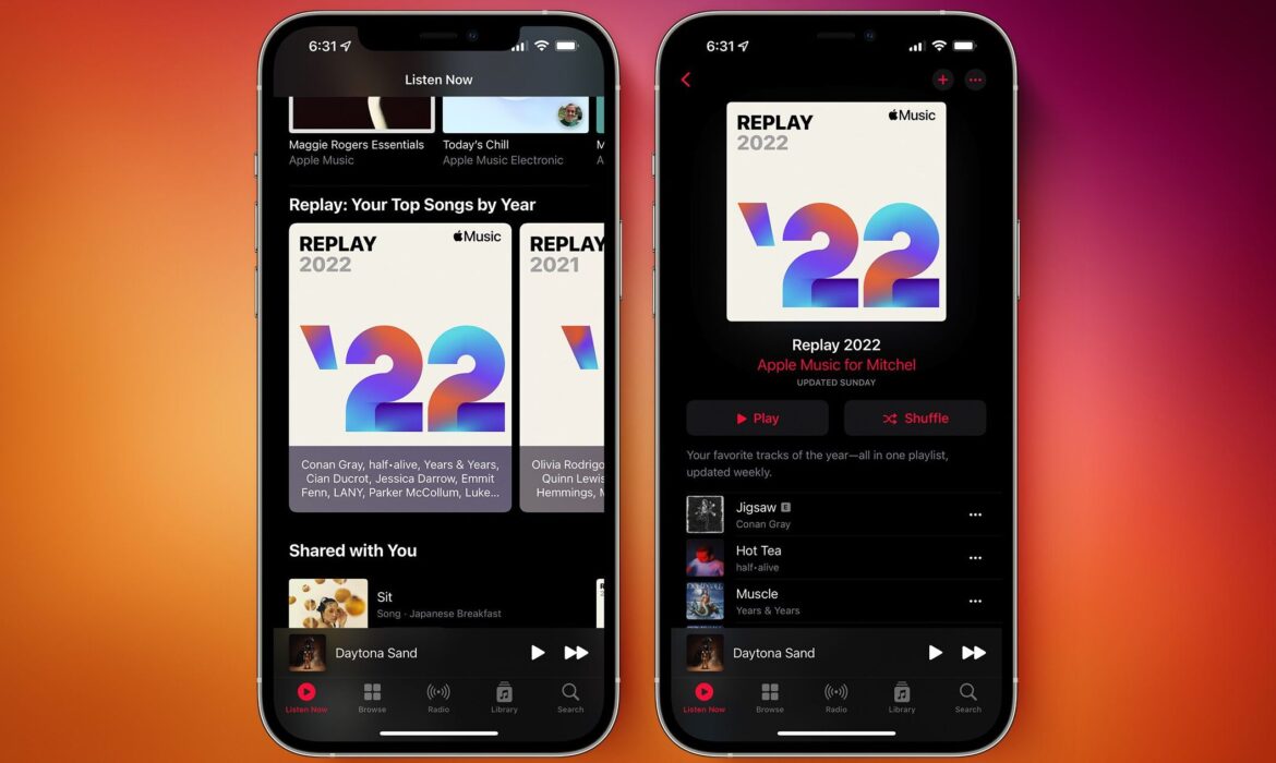 Comment voir Apple Music Replay 2022